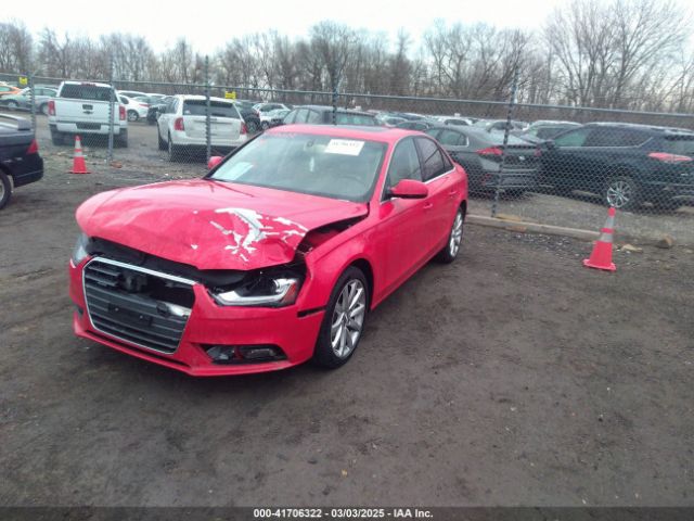 2013 AUDI A4 WAUFFAFL5DN028947 Photo 1