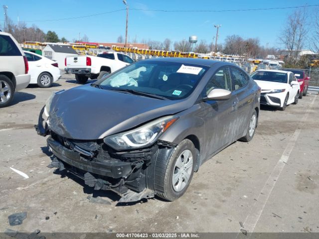 2016 HYUNDAI ELANTRA 5NPDH4AE9GH776071 Photo 1