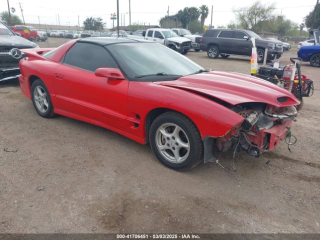 1999 PONTIAC FIREBIRD 2G2FV22G3X2201857