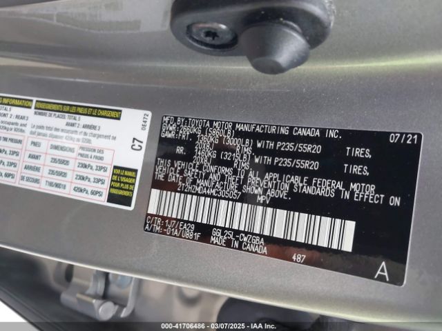 2T2HZMDA4MC305057 Lexus RX 350