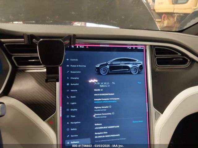 5YJXCBE23GF004941 Tesla Model X 60d/70d/75d/90d/p100d