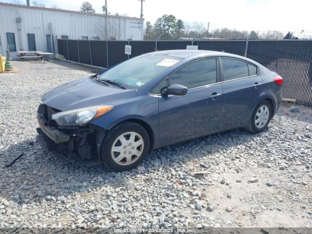 KNAFK4A67G5571834 KIA FORTE LX