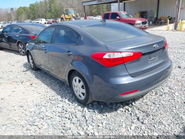 KNAFK4A67G5571834 KIA FORTE LX