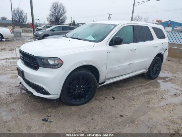 1C4RDJAG7FC741427 Dodge Durango Sxt