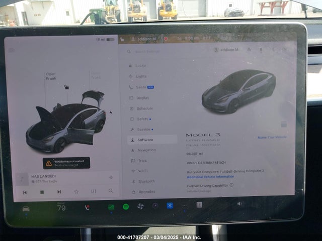 2019 TESLA MODEL 3 5YJ3E1EB8KF451924 Photo 6
