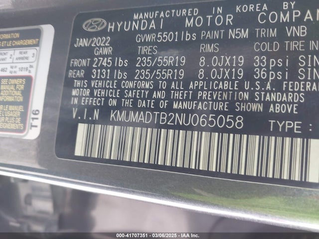 Genesis Gv70 2.5t Awd 2022 KMUMADTB2NU065058 Image 9