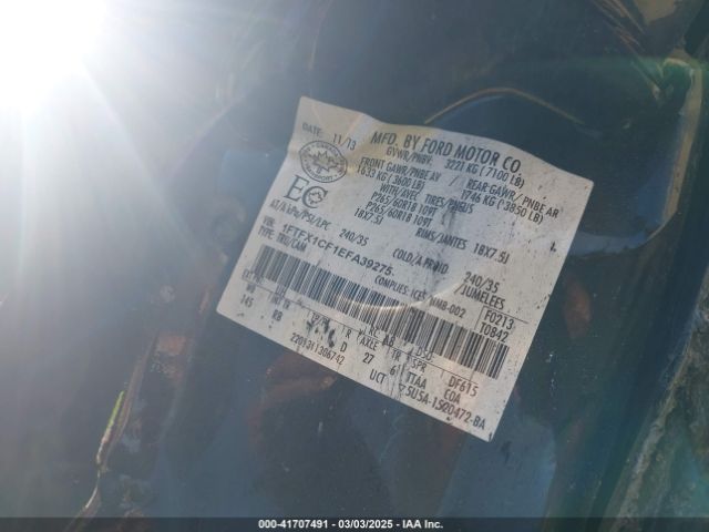 1FTFX1CF1EFA39275 Ford F-150 FX2