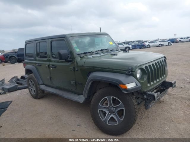 1C4HJXDN3MW701553 Jeep Wrangler Unlimited Sport S 4x4
