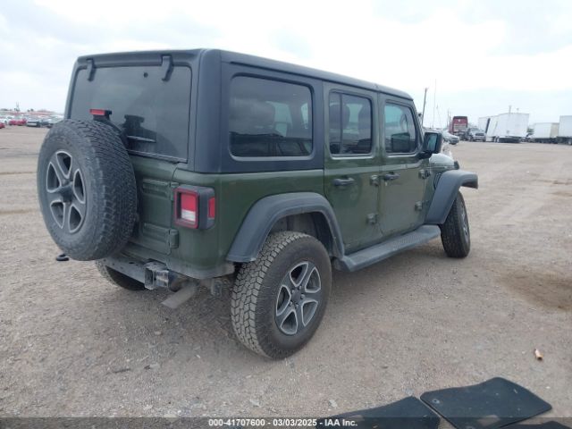 1C4HJXDN3MW701553 Jeep Wrangler Unlimited Sport S 4x4