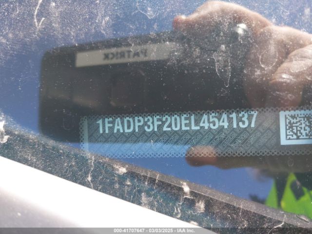 1FADP3F20EL454137 Ford FOCUS SE