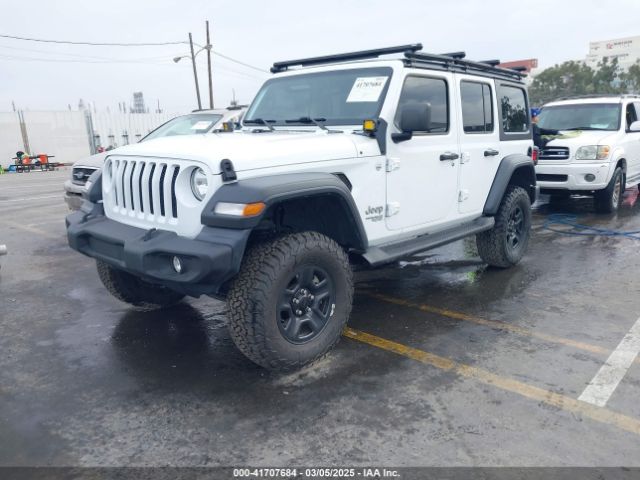 1C4HJXDN0JW265823 Jeep Wrangler Unlimited Sport 4x4