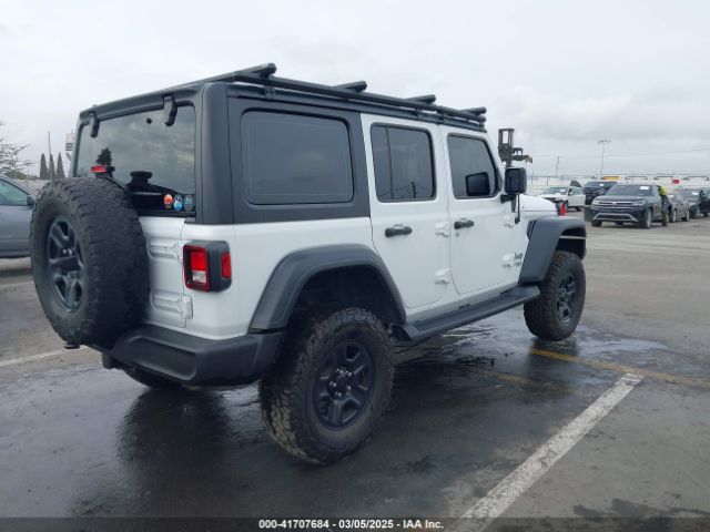 1C4HJXDN0JW265823 Jeep Wrangler Unlimited Sport 4x4