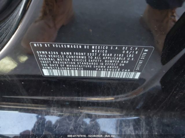 3VWD17AJ6GM406626 Volkswagen Jetta 1.8t Sport