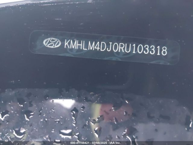 KMHLM4DJ0RU103318 Hyundai Elantra Hybrid Blue