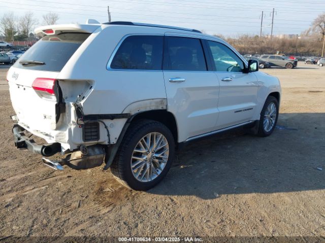 1C4RJFJT7HC607460 Jeep Grand Cherokee Summit 4x4