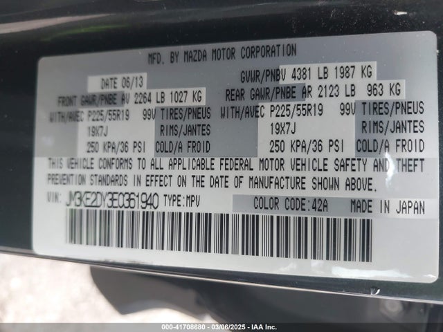 Mazda Cx-5 Grand Touring 2014 JM3KE2DY3E0361940 Image 9