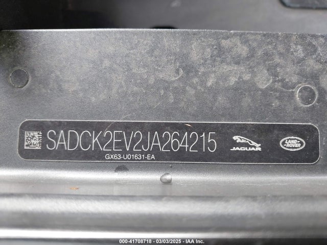 2018 JAGUAR F-PACE SADCK2EV2JA264215 Photo 8