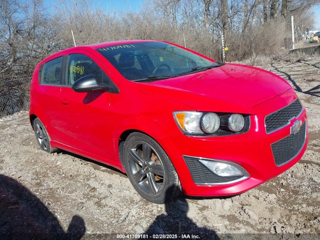 Chevrolet Sonic Rs Auto 2014 1G1JG6SB8E4224403 Image 12