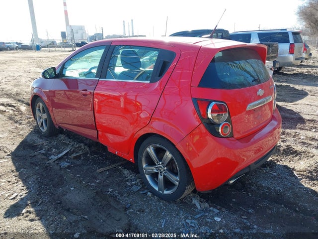 Chevrolet Sonic Rs Auto 2014 1G1JG6SB8E4224403 Image 3