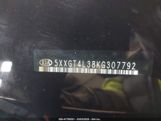 5XXGT4L38KG307792 KIA Optima Lx