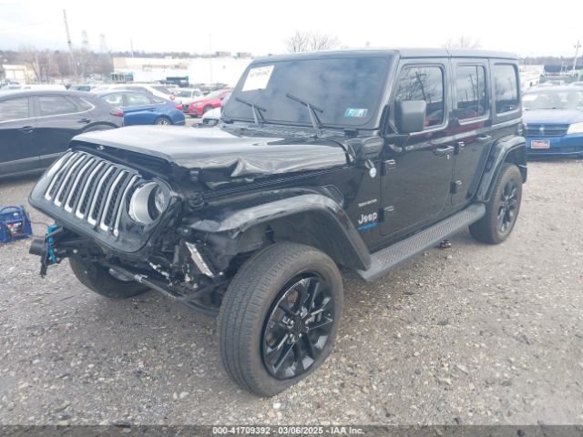 1C4JJXP62NW206168 Jeep Wrangler 4xe Unlimited Sahara 4x4