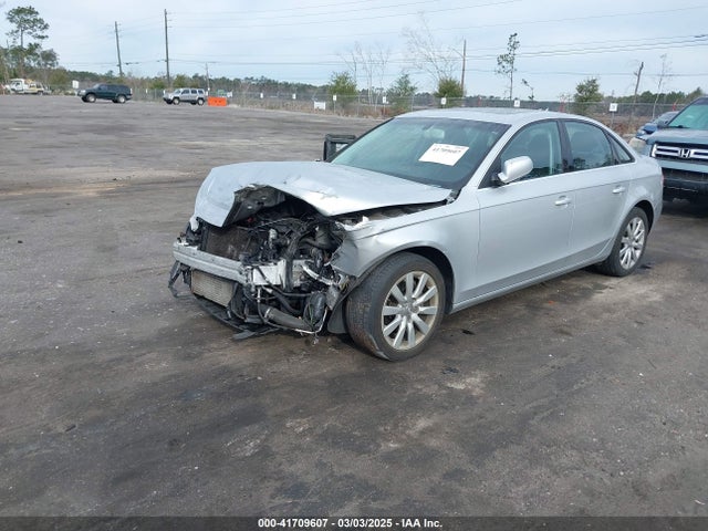 2012 AUDI A4 WAUBFAFLXCN007072 Photo 1