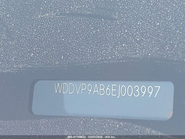 WDDVP9AB6EJ003997 Mercedes-Benz B-class Electric Drive