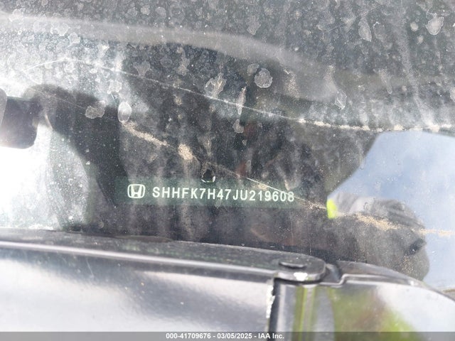 SHHFK7H47JU219608 Honda Civic Sport