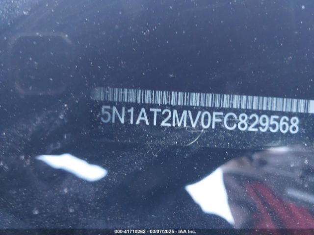 5N1AT2MV0FC829568 Nissan Rogue S/sl/sv
