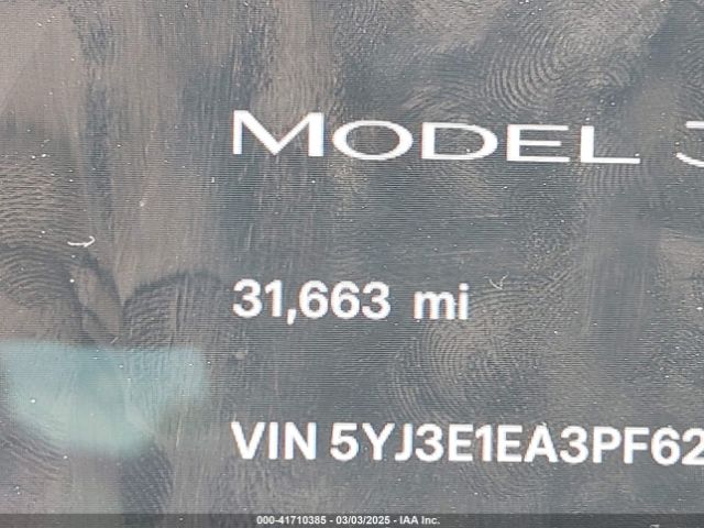 5YJ3E1EA3PF623114 Tesla Model 3 Rear-wheel Drive