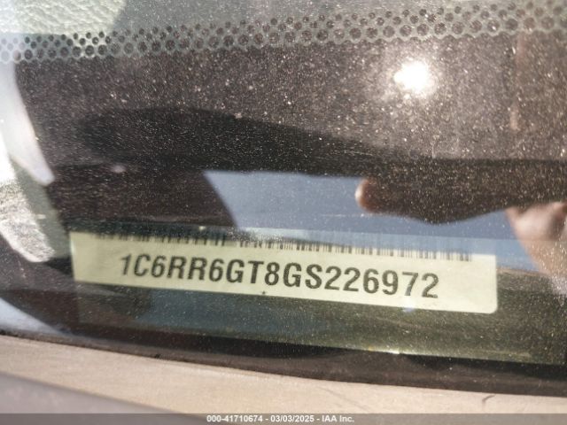 1C6RR6GT8GS226972 RAM 1500 Slt