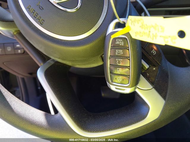 KMHLM4AJ7NU029118 Hyundai Elantra Hybrid Blue