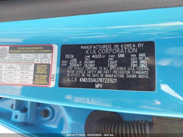 KNDJ33AU7R7231321 KIA SOUL EX