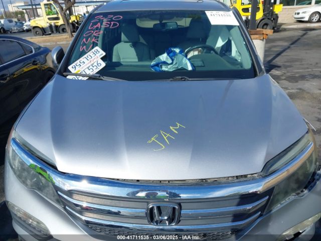 5FNYF6H77HB075586 Honda Pilot Ex-l