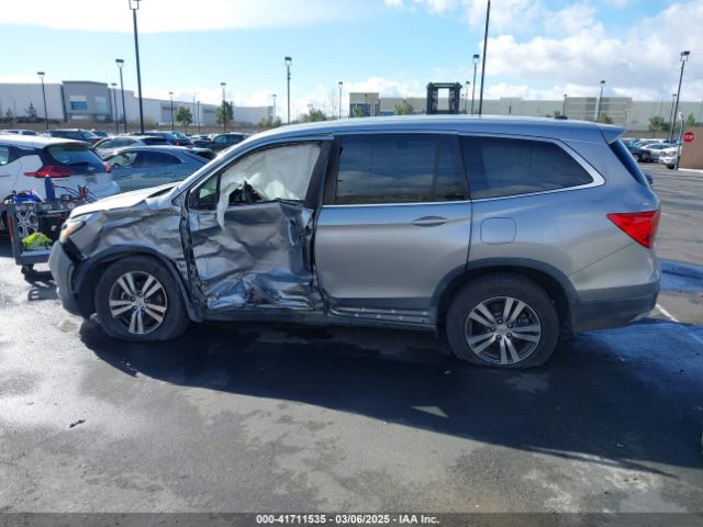 5FNYF6H77HB075586 Honda Pilot Ex-l
