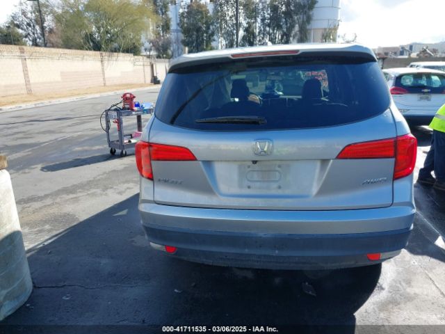 5FNYF6H77HB075586 Honda Pilot Ex-l