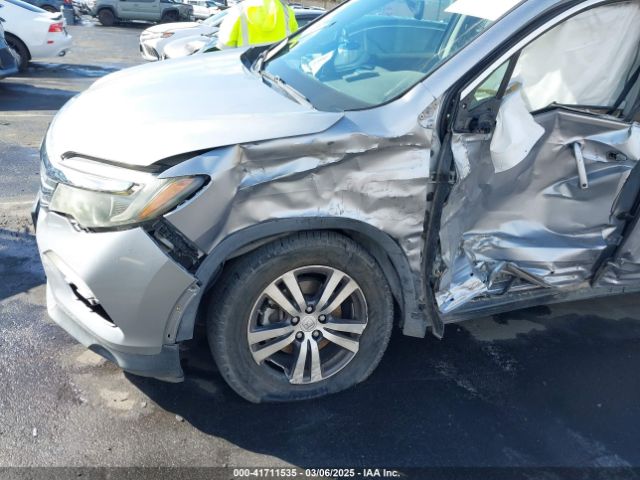 5FNYF6H77HB075586 Honda Pilot Ex-l