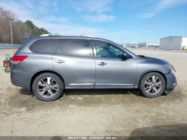 5N1AR2MM9FC643274 Nissan Pathfinder Platinum