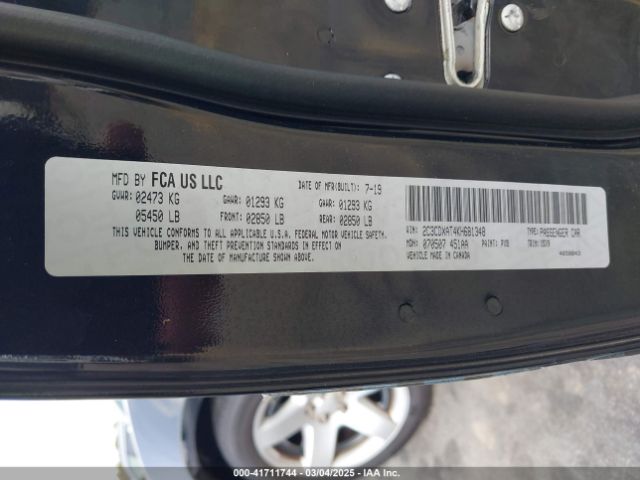2019 DODGE CHARGER 2C3CDXAT4KH681348 Photo 8