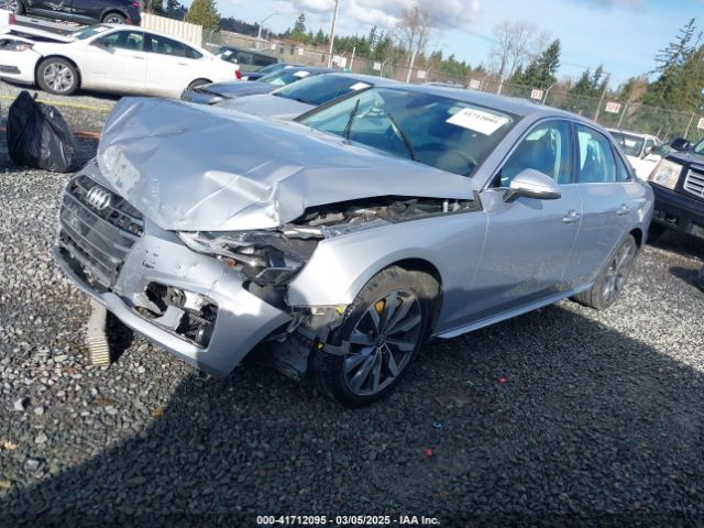 2020 AUDI A4 WAUGMAF45LA067448 Photo 1