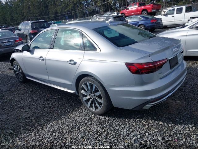 2020 AUDI A4 WAUGMAF45LA067448 Photo 2