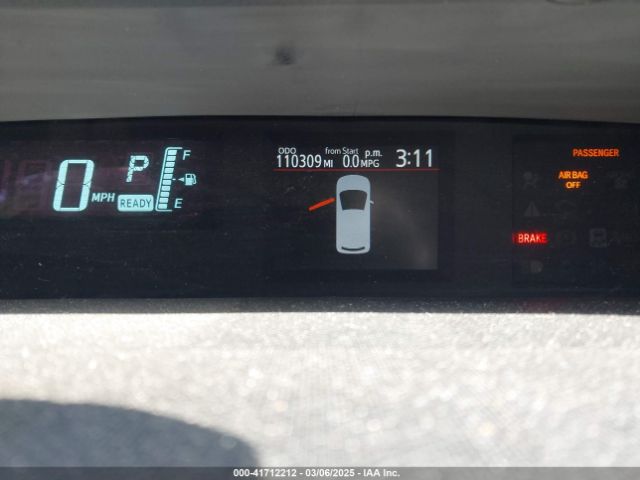 JTDKDTB33E1079493 Toyota Prius C Two