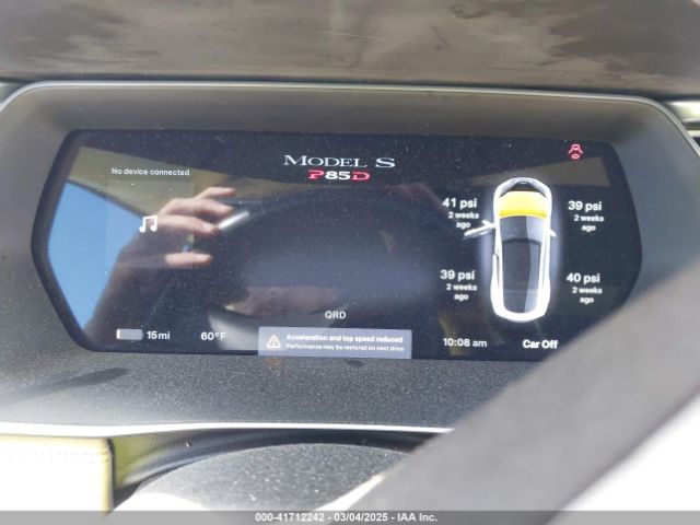 5YJSA1H48FF082038 Tesla Model S 85d/p85d