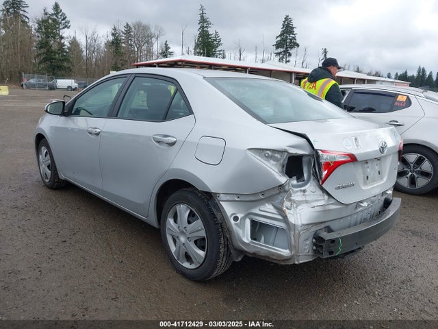 Toyota COROLLA LE 2015 2T1BURHE3FC380659 Image 3