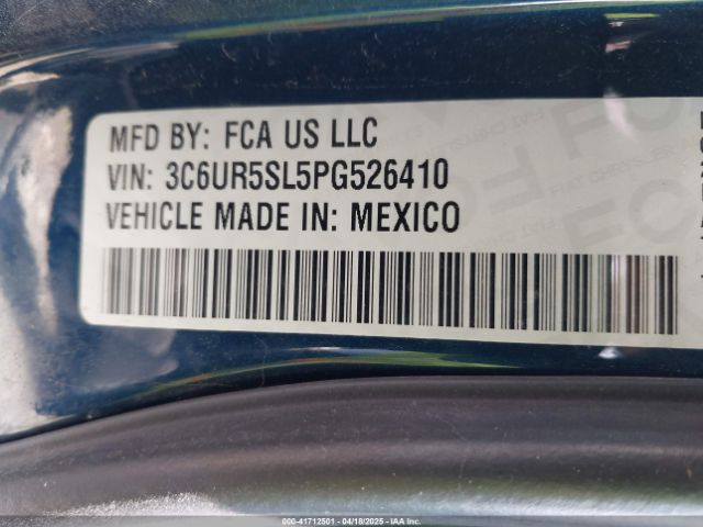 3C6UR5SL5PG526410 RAM 2500 Limited  4x4 6'4 Box
