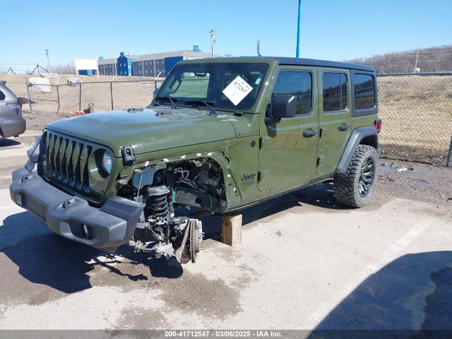 1C4HJXDG2MW814413 Jeep Wrangler Unlimited Sport S 4x4