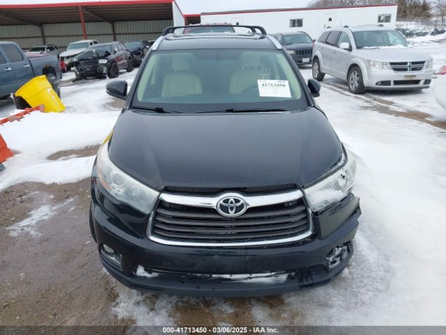 5TDDKRFH2GS259822 Toyota Highlander Limited V6