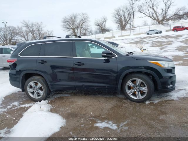 5TDDKRFH2GS259822 Toyota Highlander Limited V6