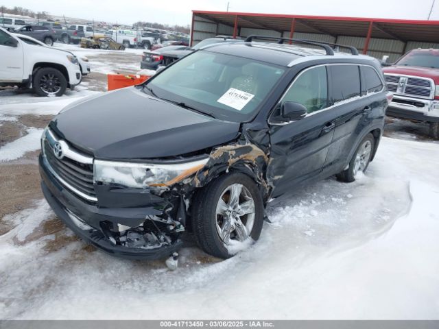 5TDDKRFH2GS259822 Toyota Highlander Limited V6