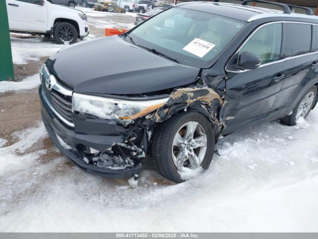 5TDDKRFH2GS259822 Toyota Highlander Limited V6